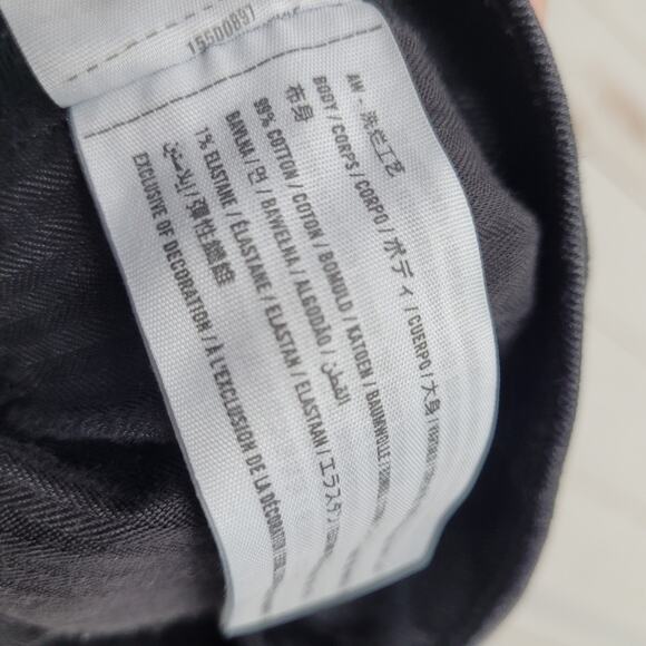 Abercrombie & Fitch the skinny high rise jeans black regular 25 - Picture 8 of 8